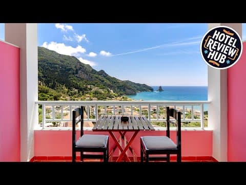 The Pink Palace Hostel | Corfu Island, Greece | Hotel Review 🛏️