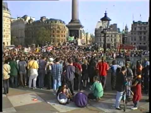Anti Criminal Justice Bill rally, 1994