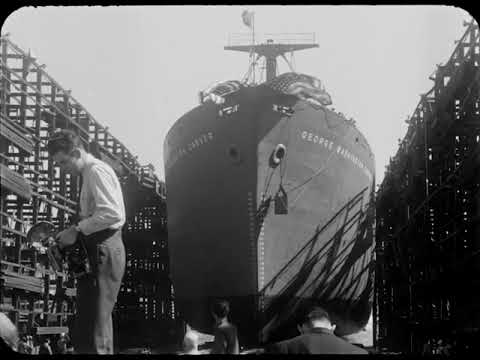 Lena Horne launches the SS George Washington Carver