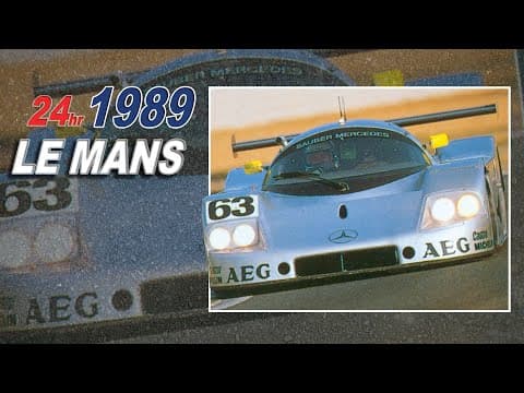 Le Mans 24 Hour Race 1989 | Mercedes C9 | Group C