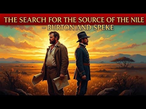 The Search for the Source of the Nile - Burton and Speke