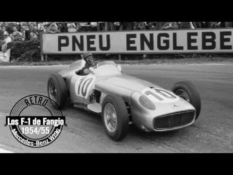 Fangio: Mercedes-Benz W196 (1954 y 1955)