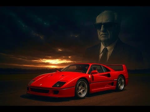 Ferrari F40 - Enzo's Last Car