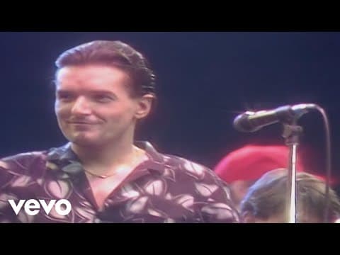 Falco performs Rock Me Amadeus at the Wiener Festwochen