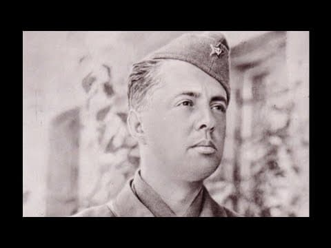 Hoxha addresses the Fourth Party Congress