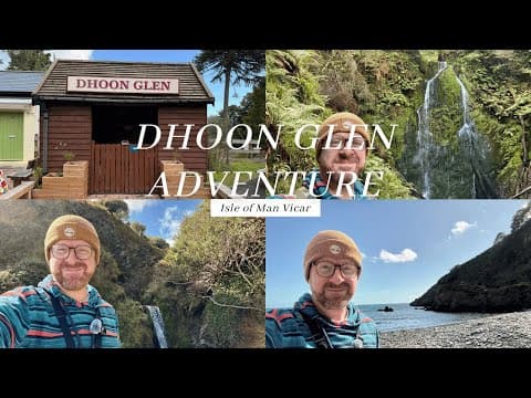Dhoon Glen Walk | Waterfall, Ruins & Beach Adventure (Isle of Man Vicar)