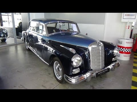 1957 - 1962 Mercedes-Benz 300 Adenauer - Exterior and Interior - Motorworld Region Stuttgart 2020