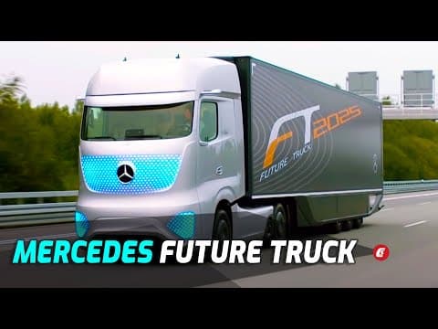 Mercedes Future Truck 2025 Driving