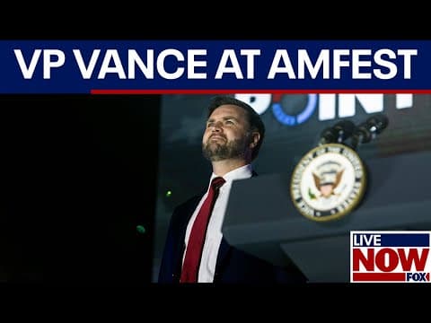 Vice President JD Vance closes AmericaFest 2025