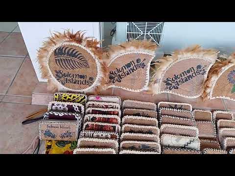 BEAUTIFUL CRAFT FROM WESTERN PROVINCE MAROVO LAGOON-SOLOMON ISLANDS-2023.