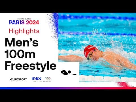 2024 Pan Zhanle Breaks the 100m Freestyle Record