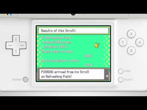 Pokéwalker trailer - Nintendo Media Summit 2010