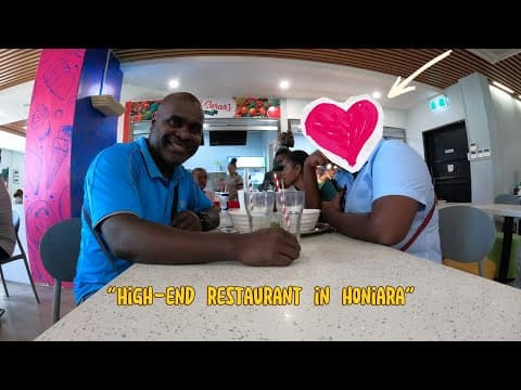Honiara top restaurant, Solomon Islands vlog 🇸🇧