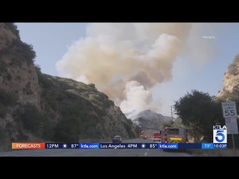 New fires in Burbank and Santa Clarita