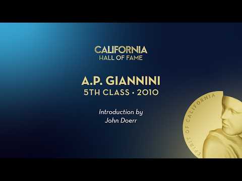 Giannini enters the California Hall of Fame