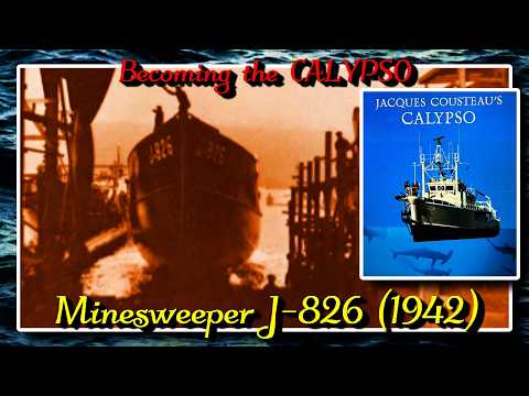 From Minesweeper J-826 to ICON, Jacques-Yves Cousteau's CALYPSO