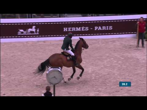 Grand Prix du Saut Hermès- Abdelkebir Ouaddar et Quickly règnent sur le Grand Palais
