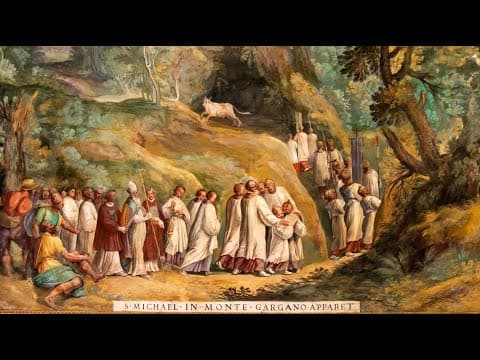 The Cave and the Angel's Sword at Monte Gargano