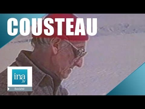 Le projet pour l'Antartique de Cousteau Archive INA