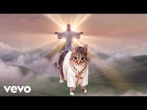 XertXetin - OIIA OIIA JESUS Spinning CAT (Official Music Video)