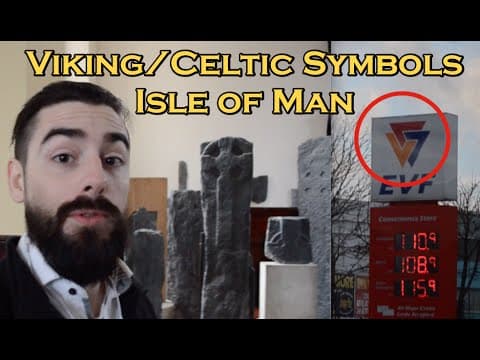 Thor's Stone and Other Manx Runestone Crosses ~ UK/Euro Vlog #9