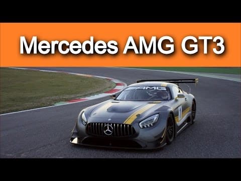 Highlight Footage of Mercedes AMG GT3