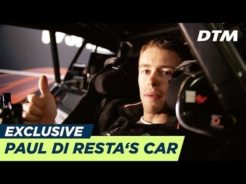 Paul Di Resta shows his "office" - Mercedes-AMG C63 DTM - DTM Exclusive
