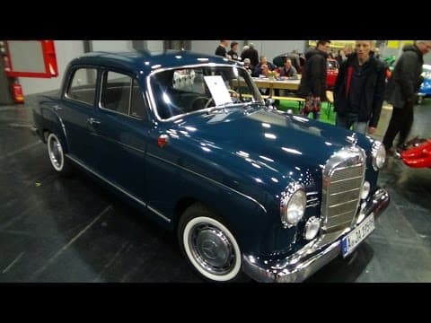 1959, Mercedes Benz 180Db (W120) Ponton - MotoTechnica Augsburg 2015