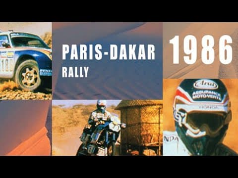 The Paris-Dakar Rally 1986