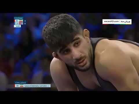 انتقام اسماعیلی از سانچز کوبایی در رقابت های کشتی فرنگی المپیک پاریس ۲۰۲۴ (2 of 2)