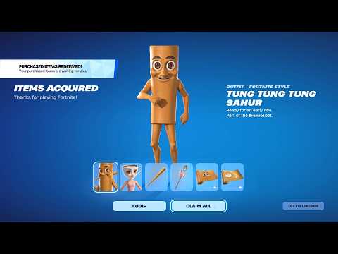 The Fortnite outfit arrives