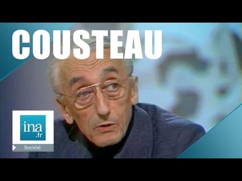 Le Commandant Cousteau renonce à la Présidentielle Archive INA