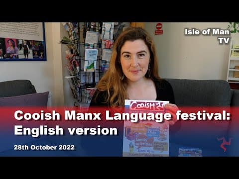 Cooish Manx Language festival: English version