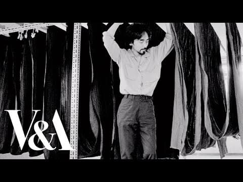 Yohji Yamamoto in his Tokyo studio, V&A interview