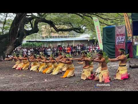 Solomon Islands Tikopian Dance at Tinakula Festival 2023