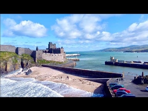๐ฎ๐ฒ Peel Bay - Peel Castle & Cathedral