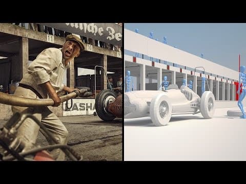 Silver Arrows - Burn and Crash / Nürburgring 1938 Breakdown