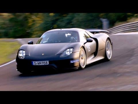 2014 Porsche 918 Spyder High Speed on the Nürburgring