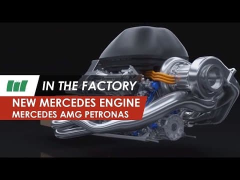 Mercedes AMG Petronas F1 W05 2014 new engine | IN THE FACTORY
