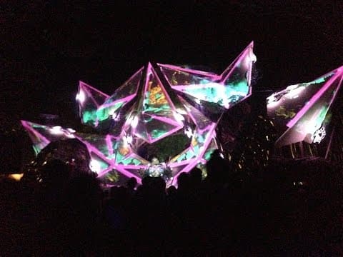 Attendee footage of the psychedelic arts festival