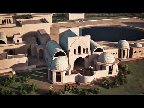 بازسازی سه بعدی آتشکده ی آذرگشسب (تخت سلیمان) در تکاب (2 of 2)