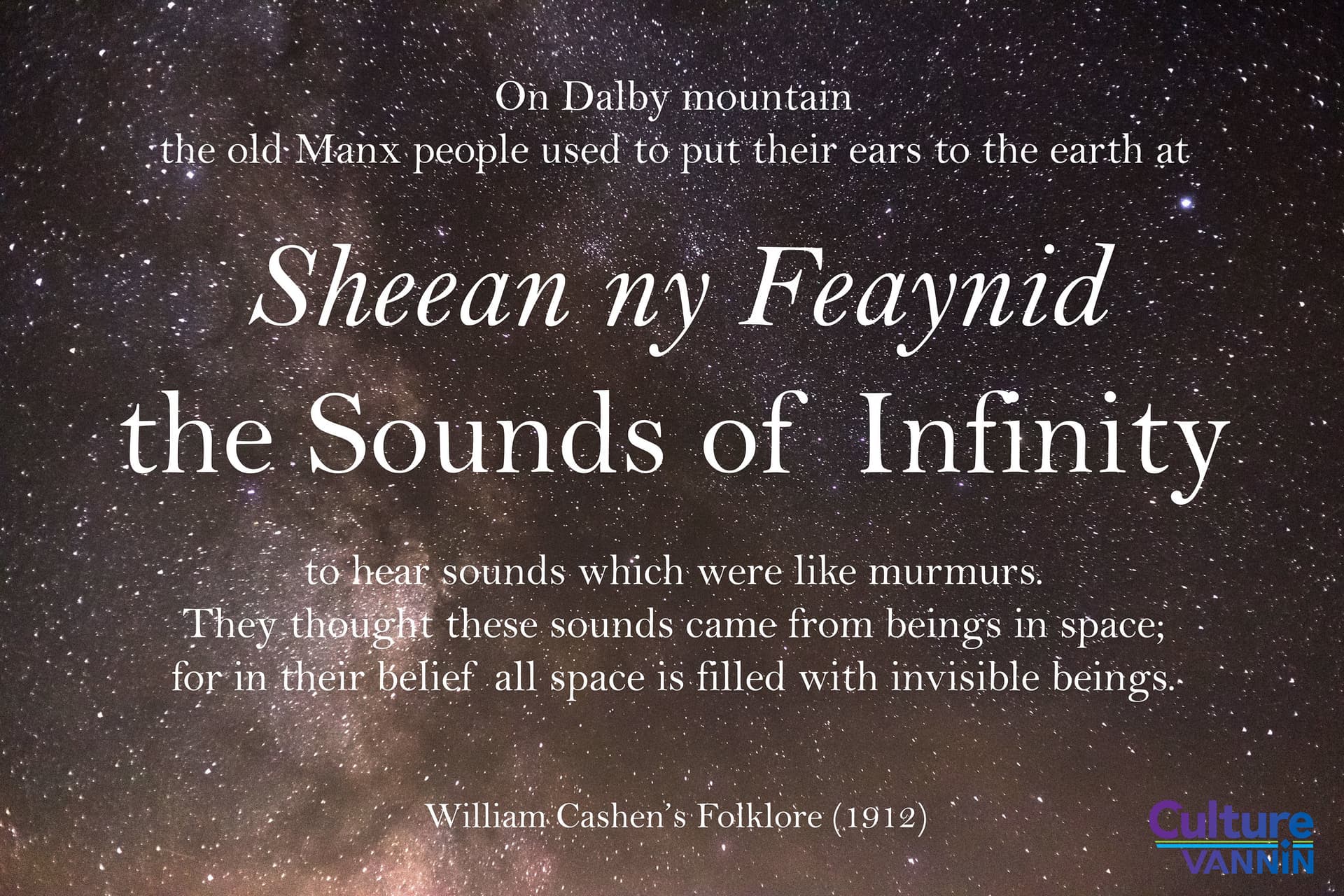 Sheean ny Feaynid: The Sounds of Infinity