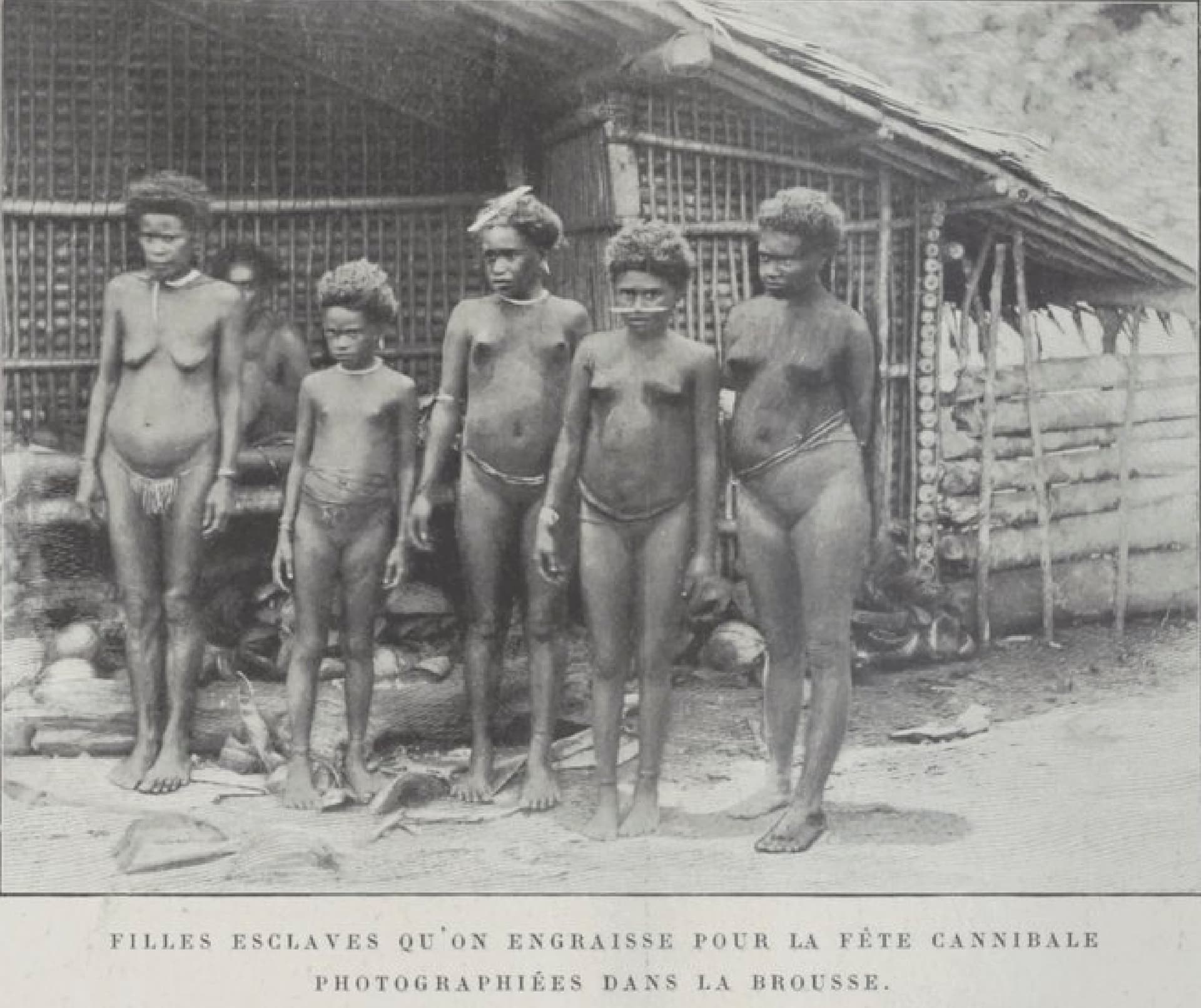 Slave girls being fattened