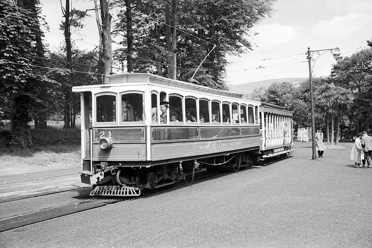 Manx Electric Railway, Laxey - 1963