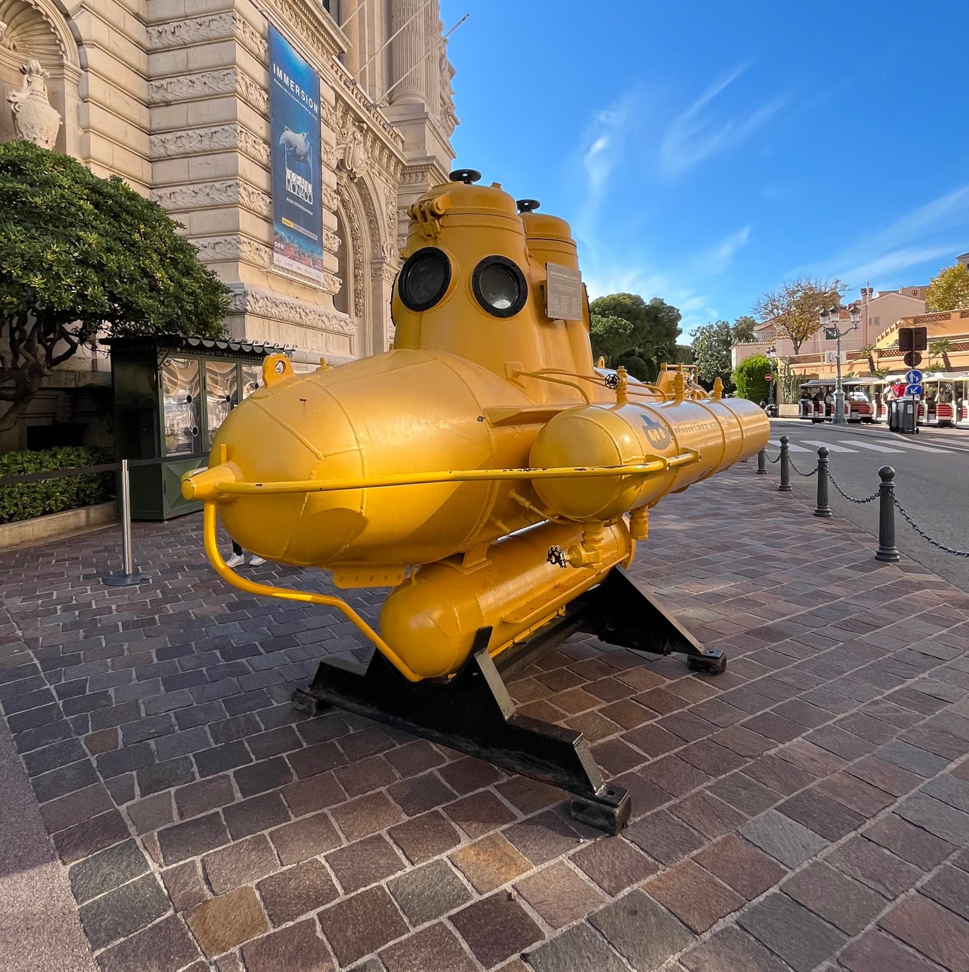 Anorep I on display in Monaco