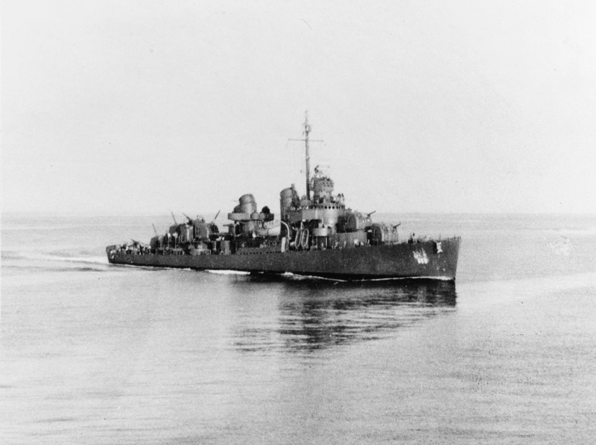 USS De Haven (DD-469) off Savo Island, January 1943
