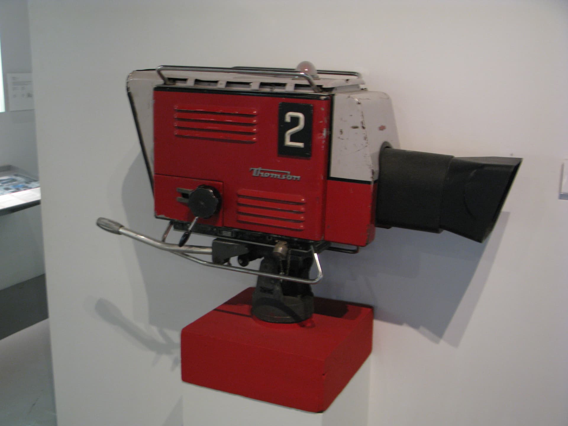 A Thomson Eclair studio television camera