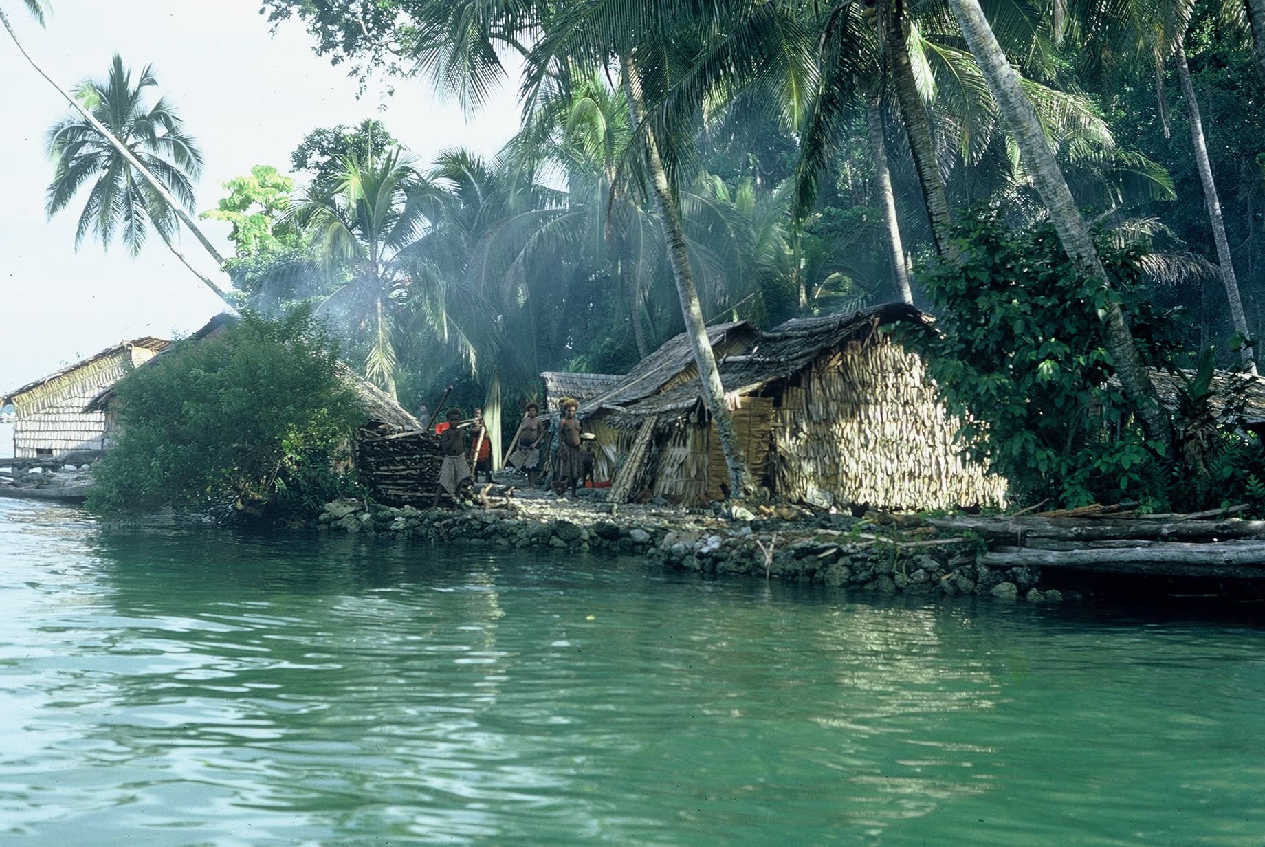 Fuaga, a natural island enlarged by its people