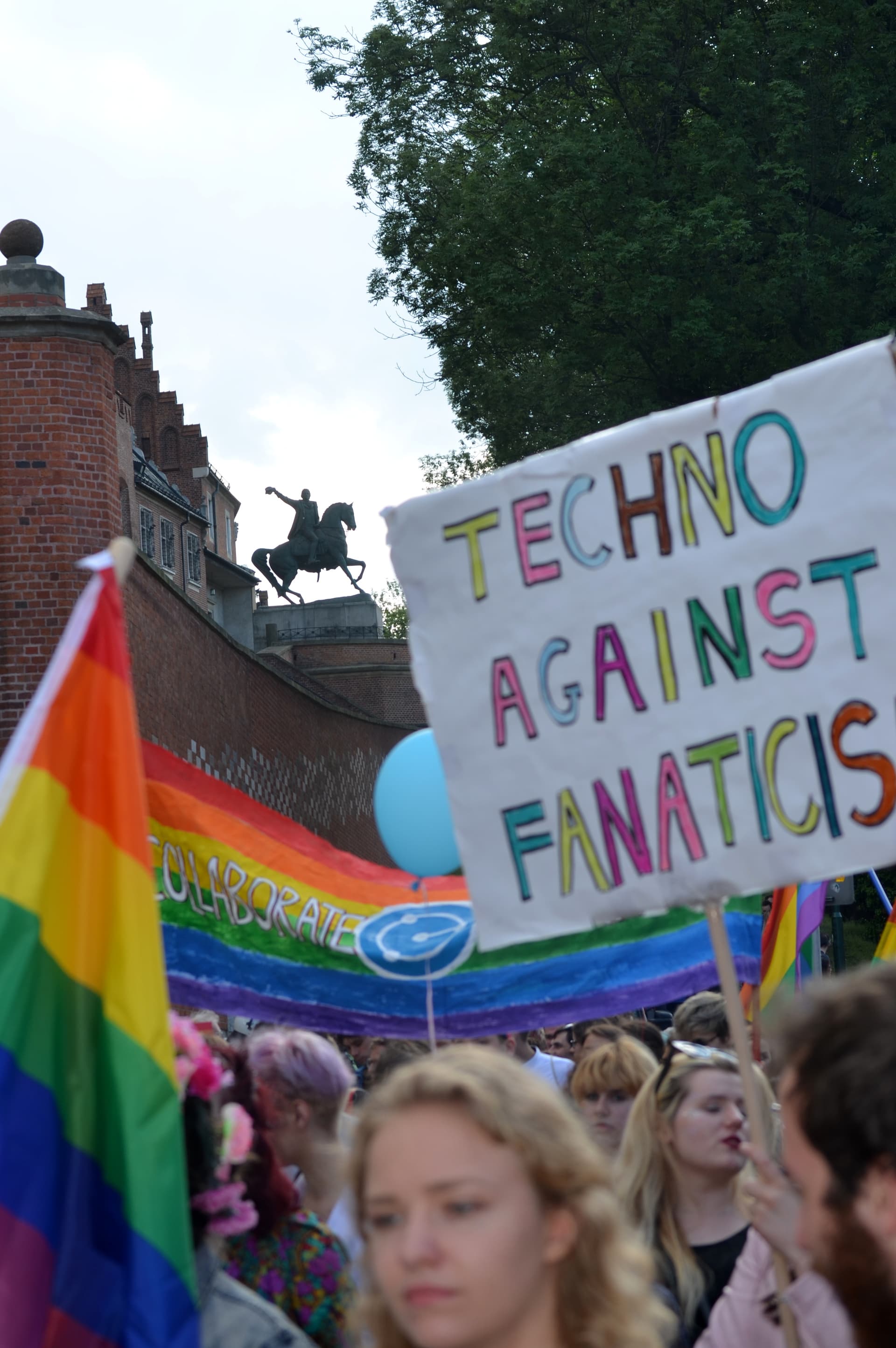 02018 0248 Das Queer Mai Festival 2018, die Kultur der LGBTQI in Krakau, Marsch der Gleichheit am 19. Mai 2018