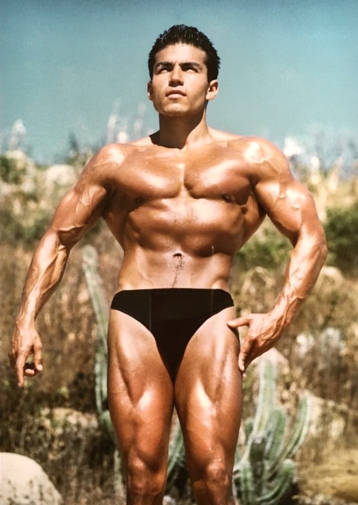 Humberto Garcia Garnica before Mr Mexico